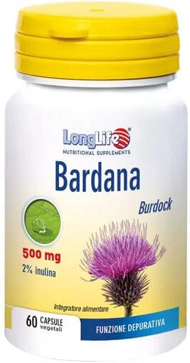 LONGLIFE Bardana Radice 450 Mg 60 Capsule