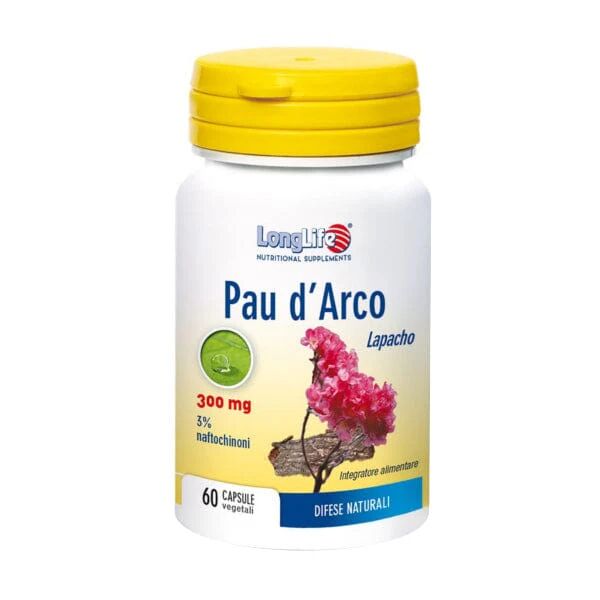 LONGLIFE Pau D'arco 300 Mg 60 Capsule