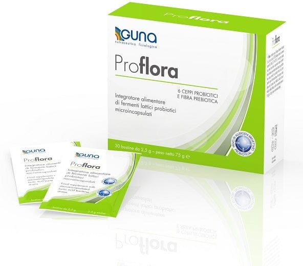 GUNA Proflora Integratore Alimentare Probiotico 30 Bustine