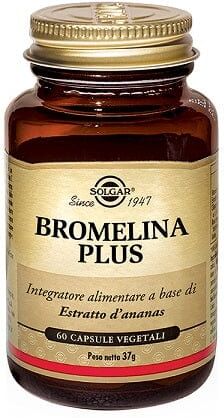 SOLGAR Bromelina Plus 60 Capsule