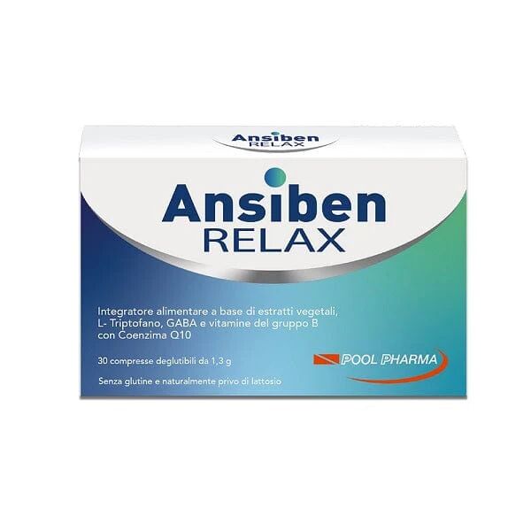 POOL PHARMA Ansiben Relax 30 Compresse