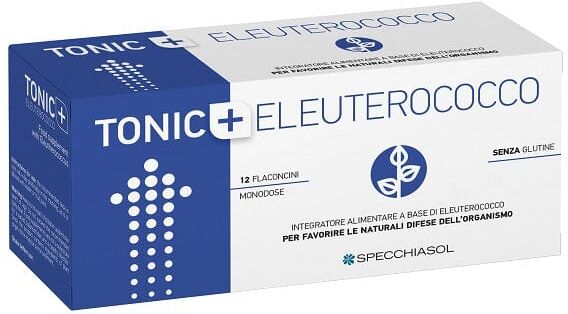 SPECCHIASOL Tonic+ Eleuterococco 12 Flaconcini Da 10 Ml