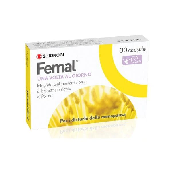 FEMAL Integratore Alimentare Menopausa 30 Capsule