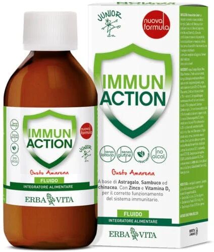 ERBA VITA Immun Action Junior 200 Ml