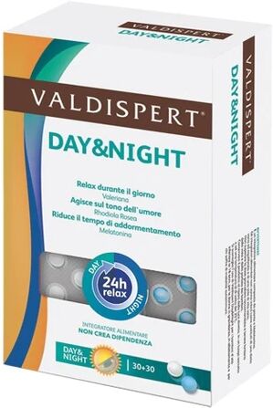 Vemedia Pharma Srl Valdispert Day And Night 30+30 Compresse