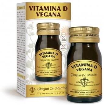 Dr. Giorgini vitamina D Vegana 2000 UI 60 Pastiglie da 500 mcg