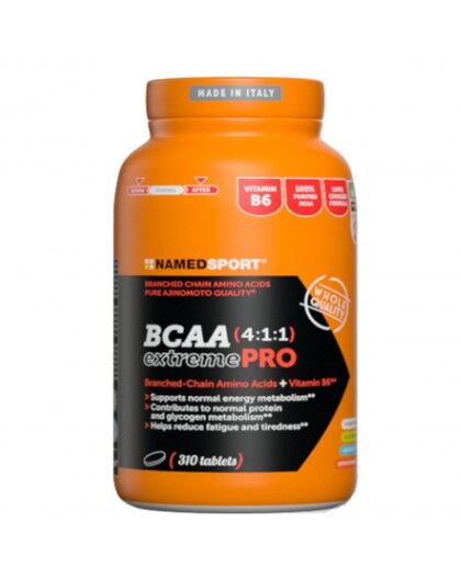 Named Sport BCAA Extreme PRO 4:1:1 310cpr Aminoacidi Ramificati 411 con Vitamine