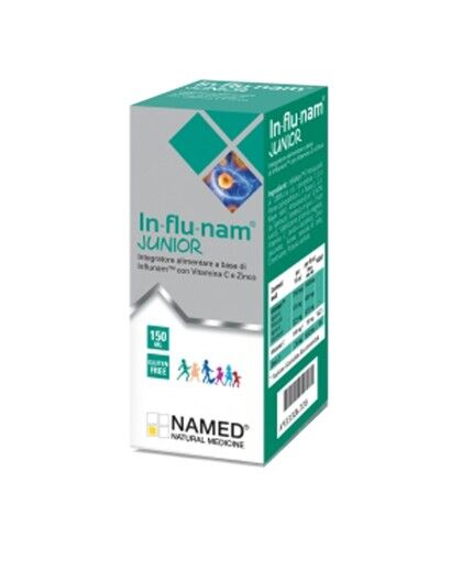 Named In-Flu-Nam Junior 150 ml Influnam Junior Integratore Vitamina C e Zinco