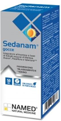 Named Sedanam Gocce 50 ml Vegan