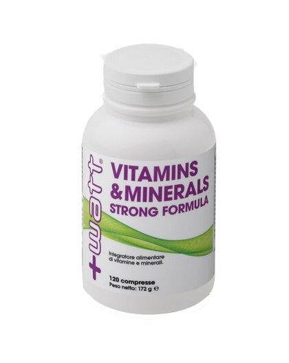 +Watt Vitamins & Minerals Strong Formula 120 cpr