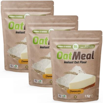 Daily Life Instant Oatmeal farina d'avena 3 X 1 kg gusto Cheesecake