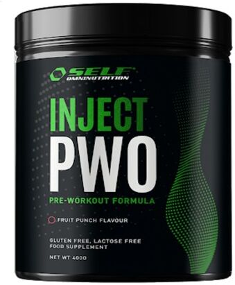 Self Inject 400 gr Pre Workout con Citrullina, Arginina AAKG, Beta alanina e caffeina