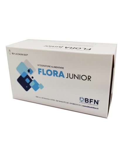BFN Flora Junior 10 Flaconcini da 10 ml Probiotici e Prebiotici