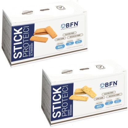 BFN Stick proteici Salati 4 porzioni da 30 gr Low Carb Dieta Chetogenica