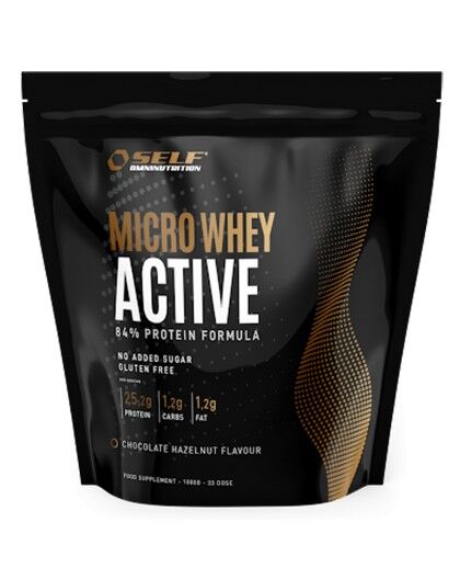 Self Micro Whey Active 1 Kg Proteine del siero Latte Isolate VB 104 Gusti Vari