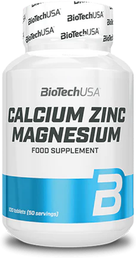 Biotech Usa Calcium Zinc Magnesium 100 cpr