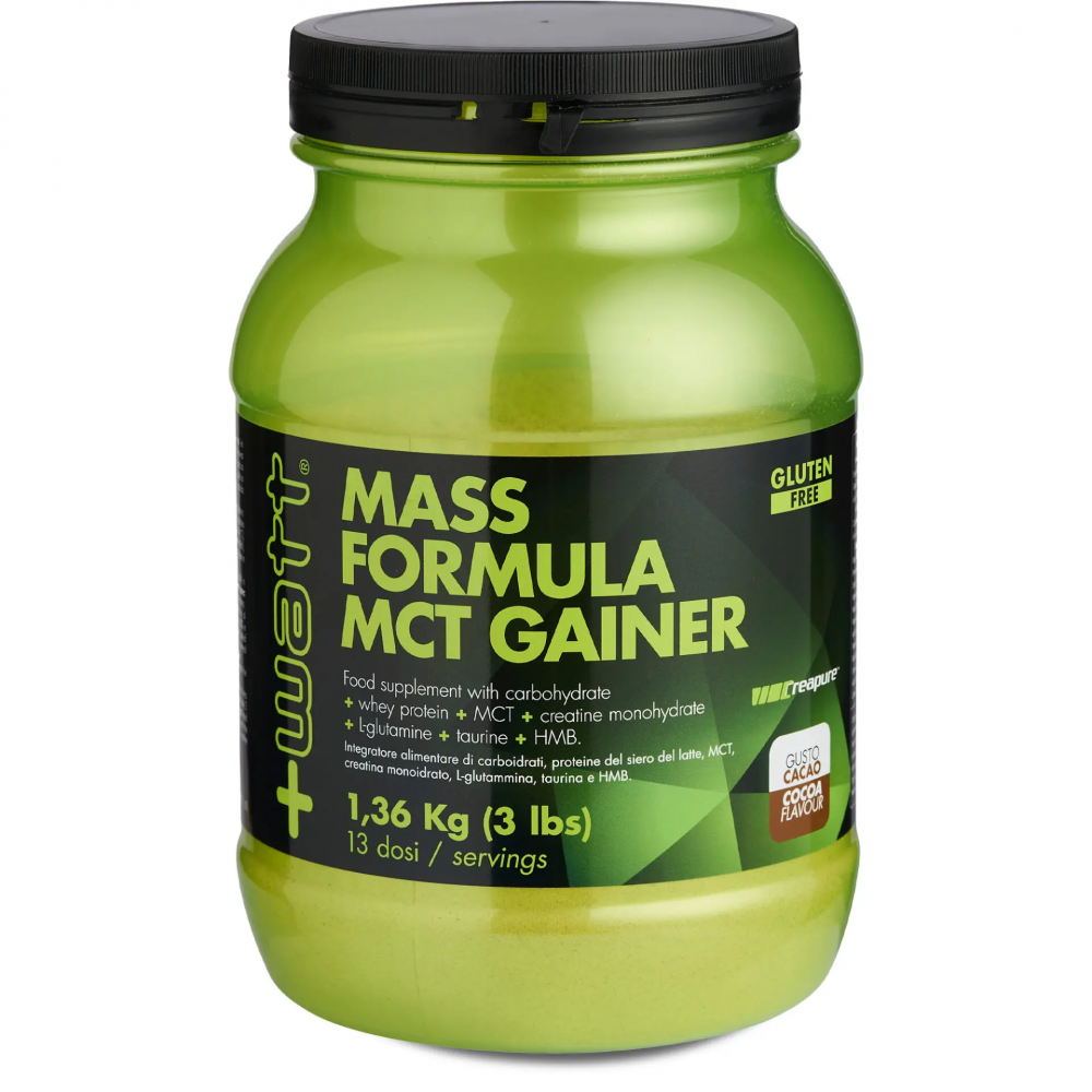 +Watt Mass Formula MCT Gainer 1360 gr