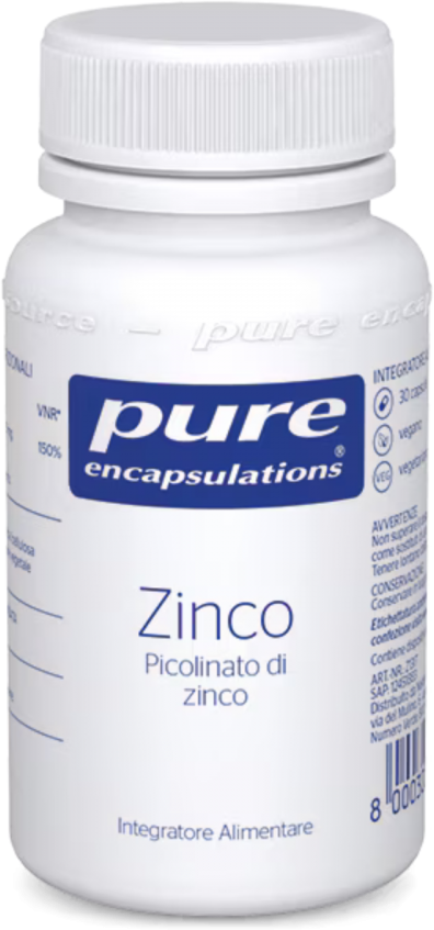 Pure Encapsulations Zinco 30 cps