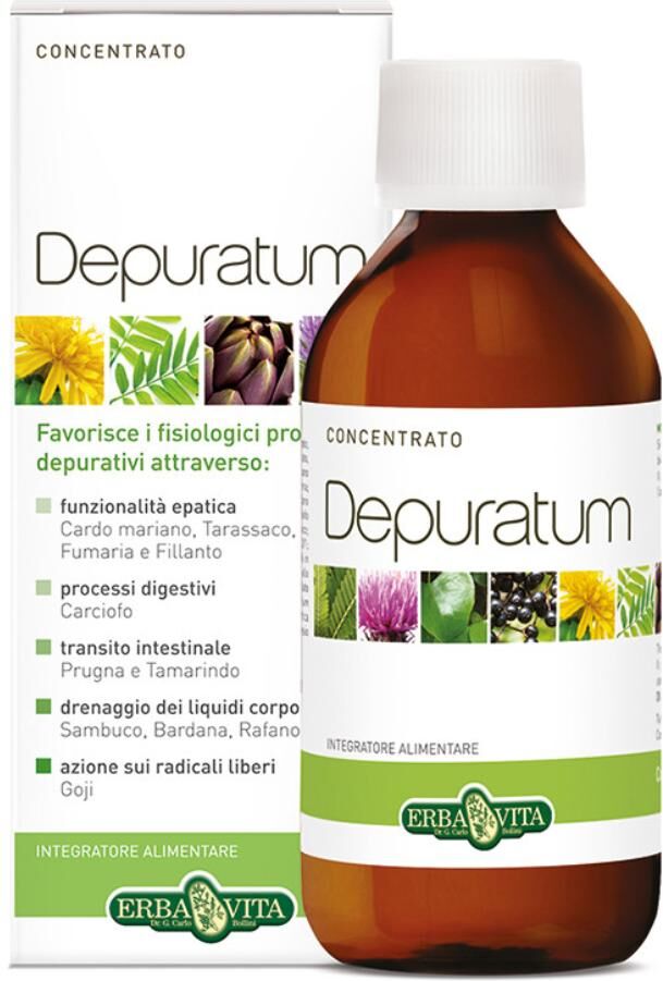 Erba Vita Depuratum Conc 200ml Ebv