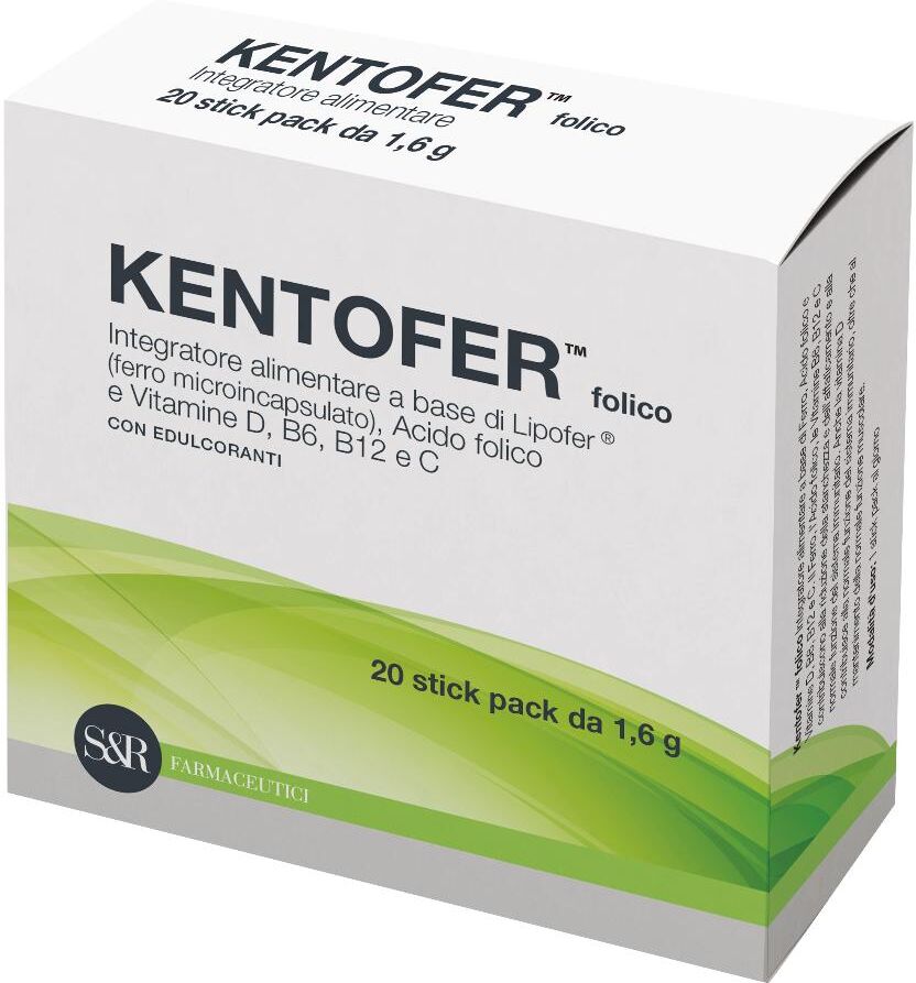 S&r Farmaceutici Spa Kentofer Folico 20bust