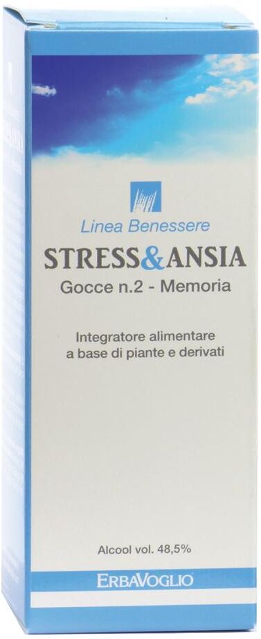 Erbavoglio Production Srl Stress&amp;Ansia Gocce 2 50ml