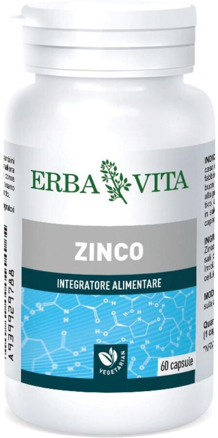 Erba Vita Zinco 60cps Ebv