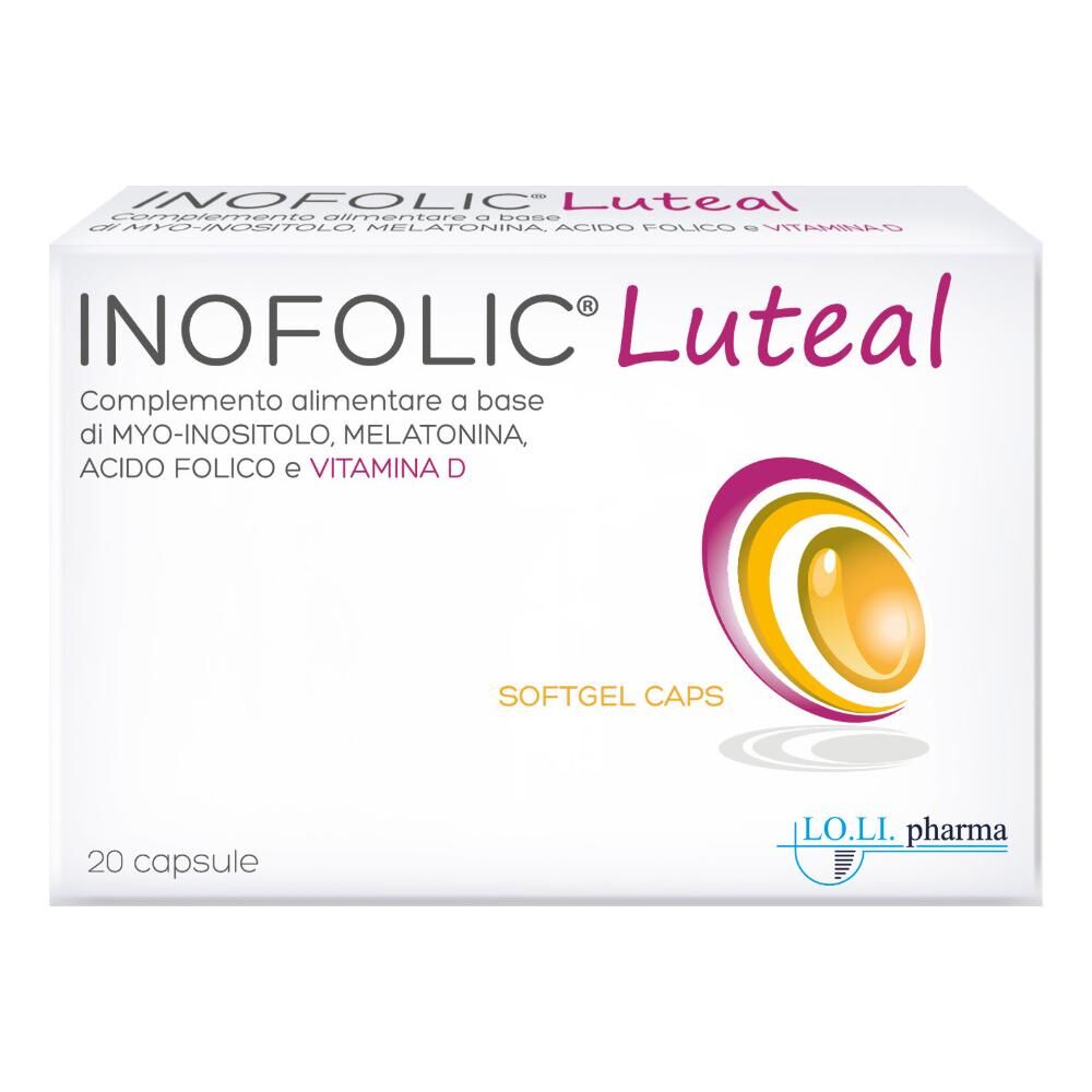 Lo.Li.Pharma Srl Inofolic Luteal 20cps Molli