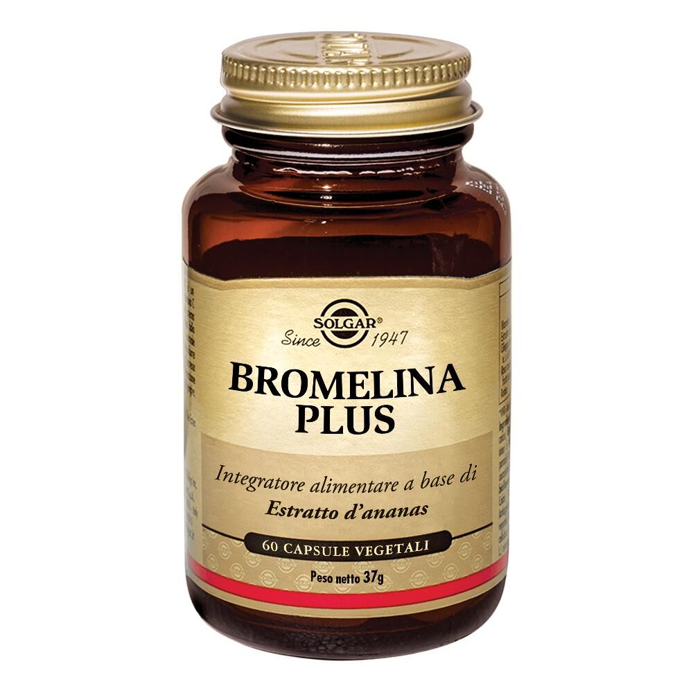 Solgar It. Multinutrient Spa Bromelina Plus 60cps