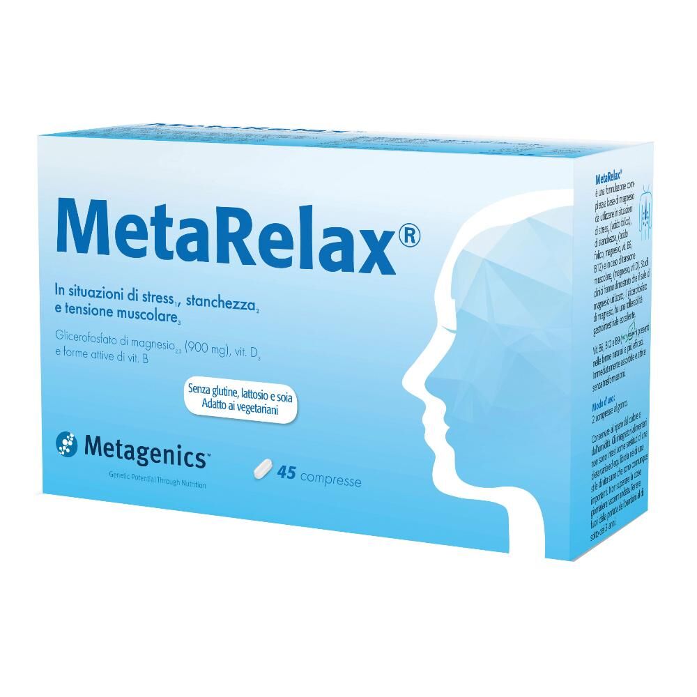 Metagenics Belgium Bvba Metarelax 45cpr New