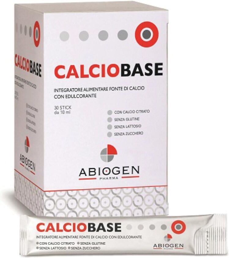 Abiogen Pharma Spa Calciobase 30stick 10ml