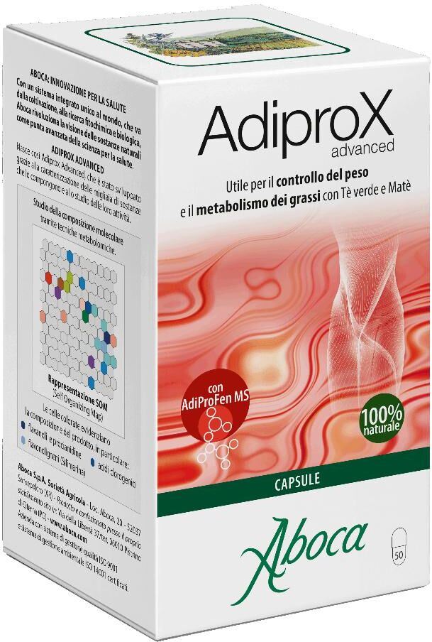 Aboca Spa Societa' Agricola Adiprox Advanced 50cps