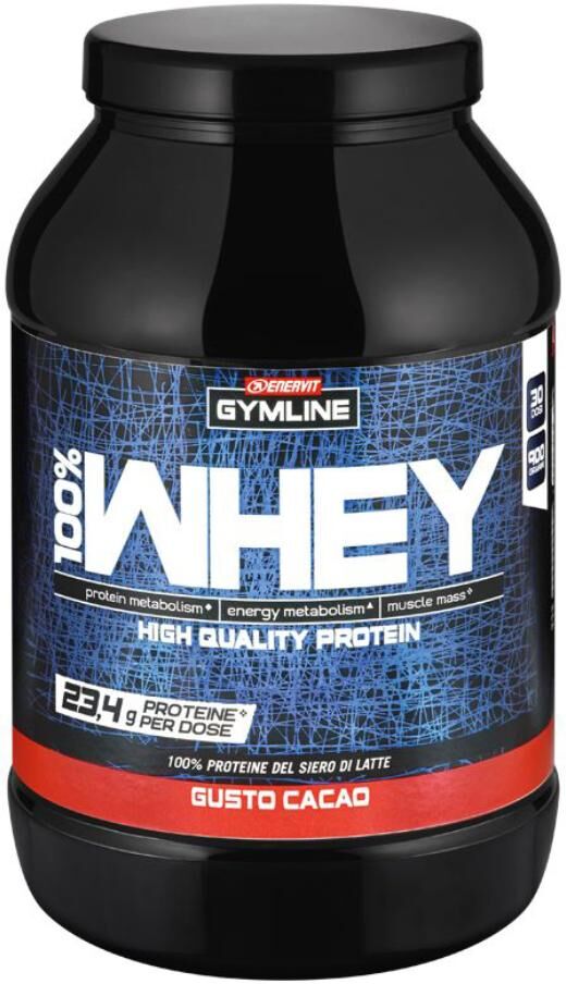 Enervit Gymline 100% Whey Conc Cacao900g