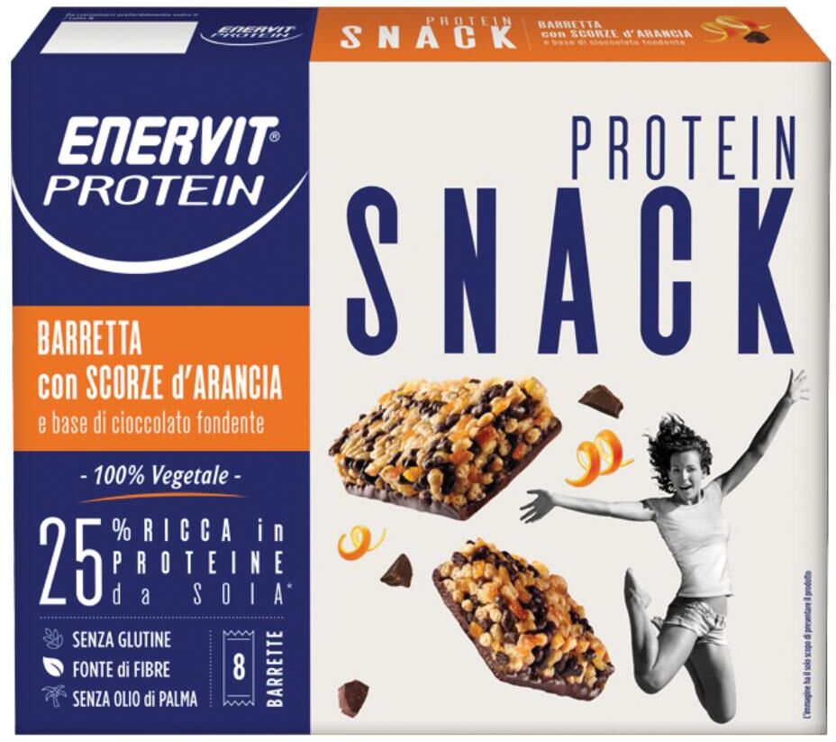 Enervit Protein Snack Scz 8bar