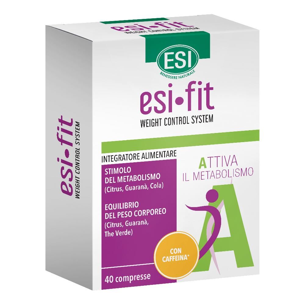 Esi Srl Esi Fit Attiva C/caffeina40cpr