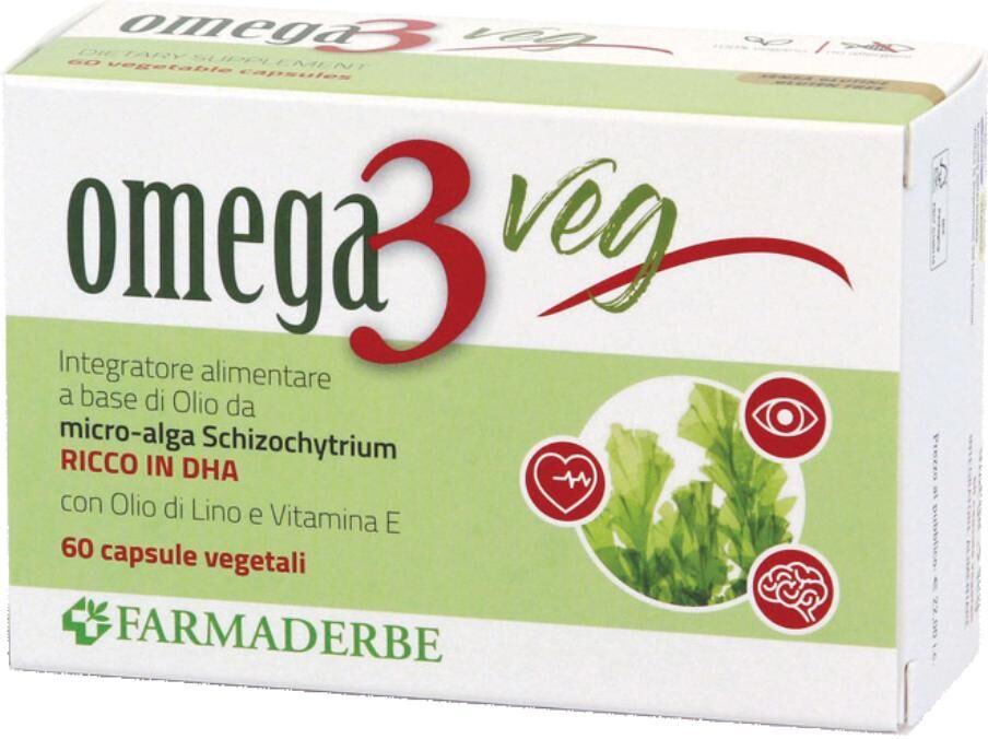 Farmaderbe Omega3 Veg 60cps Vegetali