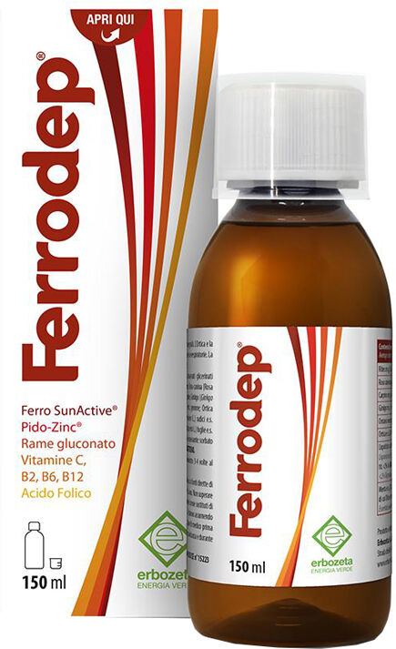 Erbozeta spa Ferrodep Light Sciroppo 150ml