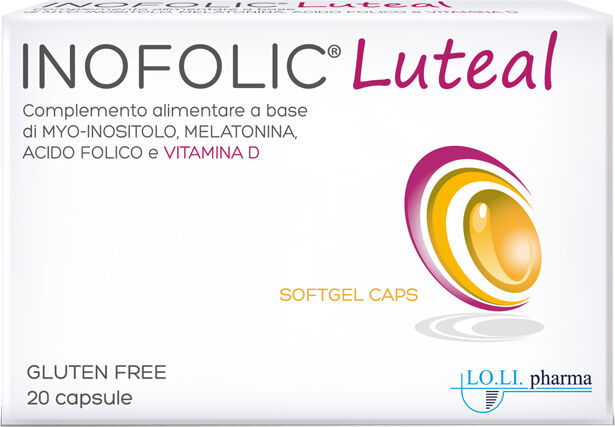 Lo.li.pharma srl Inofolic Luteal 20 Cps Molli