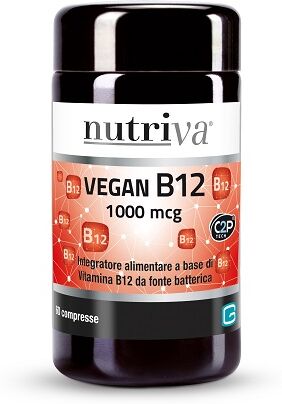 GIURIATI GROUP Srl Nutriva Vegan B12 60cpr1000mcg