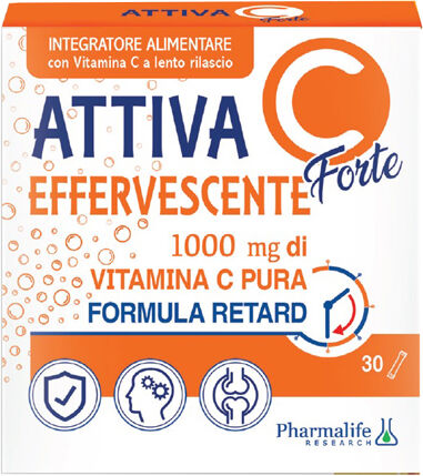 Pharmalife research srl Attiva C Forte Efferv 30stick