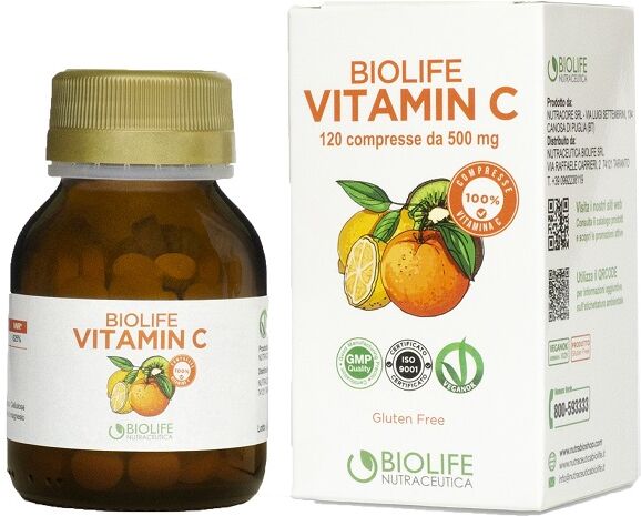 NUTRACEUTICA BIOLIFE Srl Biolife Vitamin C 120cpr