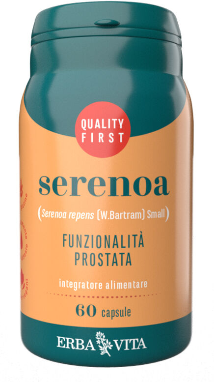 Serenoa 60 Capsule 500 Mg Erba Vita