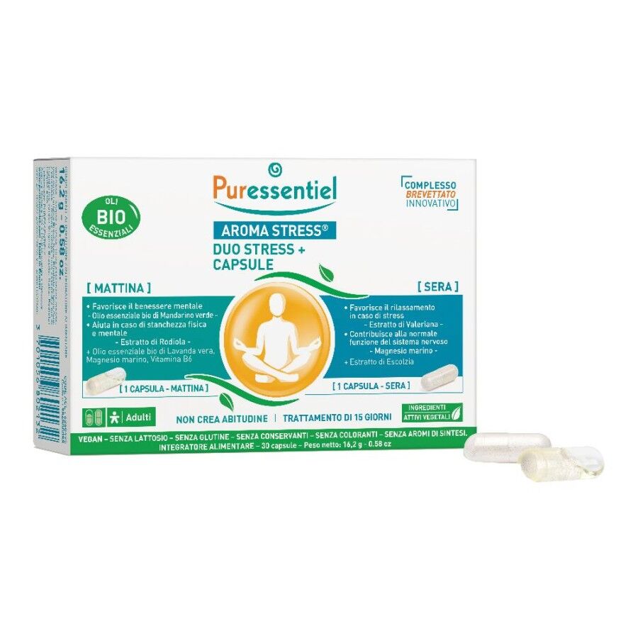 PURESSENTIEL ITALIA Srl CAPSULE DUO STRESS PLUS 30CPS