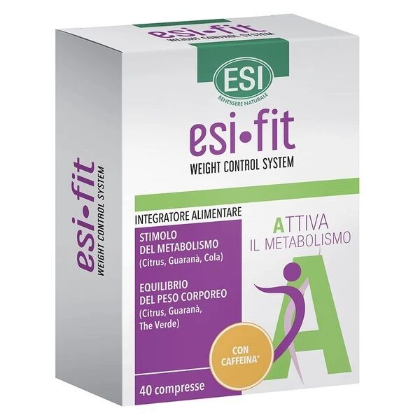 ESI Srl ESI FIT ATTIVA METABOLISMO CON CAFFEINA 40 Compresse