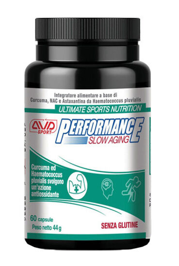 A.V.D. REFORM Srl PERFORMANCE SLOW AGING 60 Capsule Senza Glutine