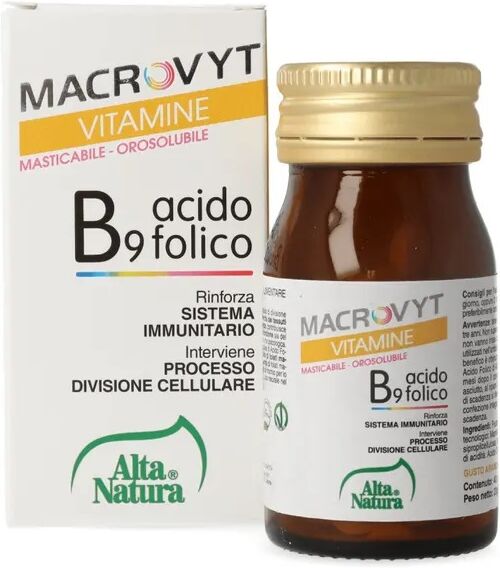 ALTA NATURA-INALME Srl MACROVYT ACIDO FOLICO 40 Compresse