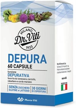 Marco viti farmaceutici spa DEPURA 60 Capsule