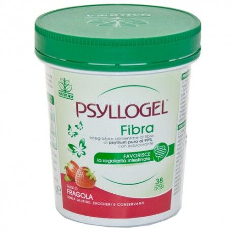 Giuliani spa NATHURA PSYLLOGEL FIBRA GUSTO FRAGOLA INTEGRATORE ALIMENTARE VASO 170G