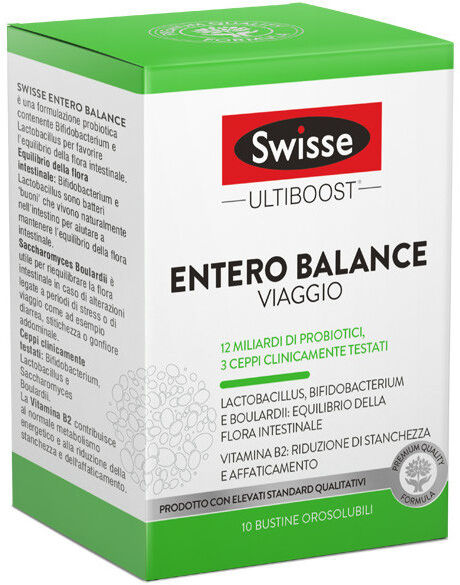 HEALTH AND HAPPINESS (H&amp;H) IT. SWISSE Entero Balance Viaggio 10 Bustine