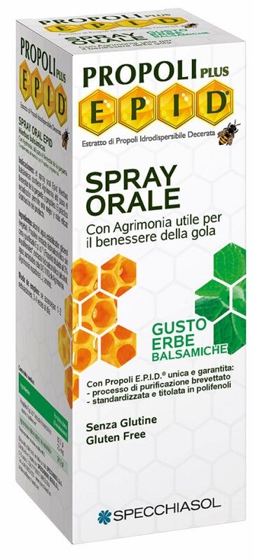 SPECCHIASOL Srl EPID Propoli Spray 15ml