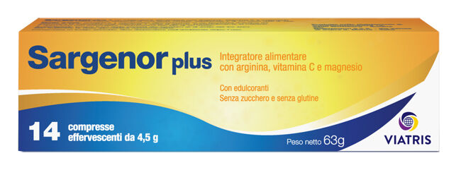 Meda pharma spa SARGENOR Plus 14 Cpr Eff.
